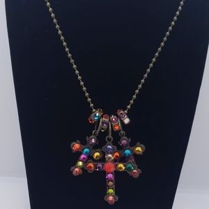 Vintage cross necklace